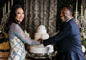 Pelé se casa pela terceira vez aos 75 anos (Foto: Reprodução/Twitter)