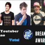 Imagem do post BreakTudo Awards 2016: Whindersson Nunes, Christian Figueiredo, LubaTV, Cellbit e Cocielo concorrem ao prêmio de Melhor Youtuber Masculino