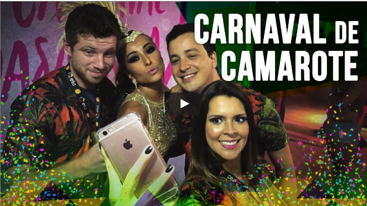 Imagem do post Youtuber americano Tim Explica é convido por Sabrina Satto para passar Carnaval em camarote na Sapucaí