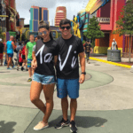 Imagem do post Vivian Amorim e Monael Rafaski vivem felizes na Disney, veja fotos!