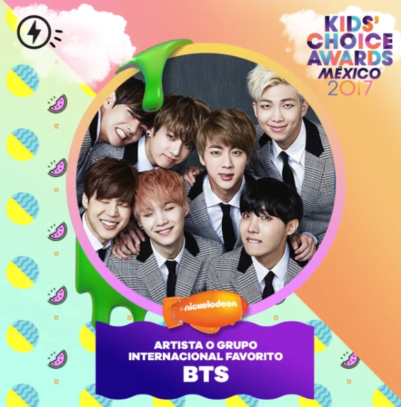 post: BTS ganha prêmio no Kid’s Choice Awards 2017 do México, veja a lista vencedores!