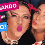 Imagem do post Maquiadora? Maria Claudia transforma amigo em drag queen, confira!