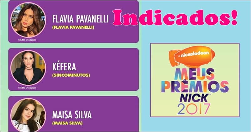 Imagem do post Meus Prêmios Nick 2017: Confira a lista de indicados da premiação da Nickelodeon: Anitta, Selena Gomez, e outros