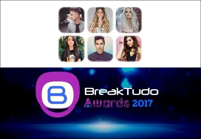 post: BreakTudo Awards 2017: Conor Maynard, Gabi Luthai, Macy Kate, Mariana Nolasco, Sam Tsui e Sofia Oliveira concorrem na categoria Youtuber Musical