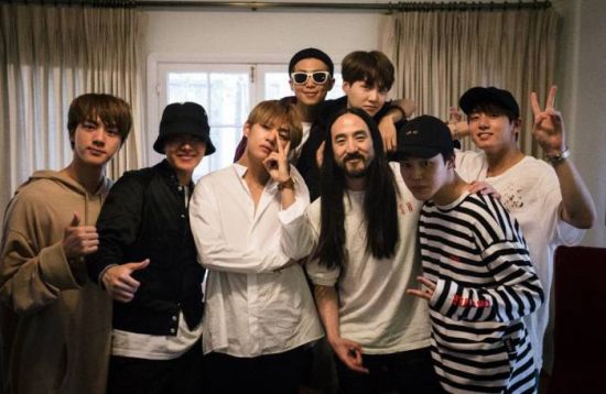 Imagem do post Está confirmada! Parceria entre Steve Aoki e BTS, que entrou na Billboard Hot 100 recentemente, confira!