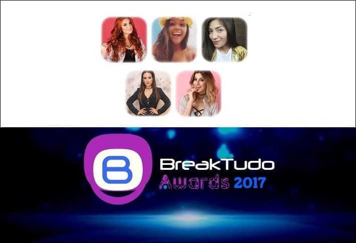 Imagem do post BreakTudo Awards 2017: Bianca Andrade, Camila Loures, Dani Russo, Kéfera e Nah Cardoso concorrem, vote!