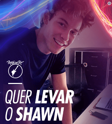 Imagem do post Quer levar o Shawn Mendes para a casa e ajudar a Amazônia? Rock In Rio lança leilão, saiba mais