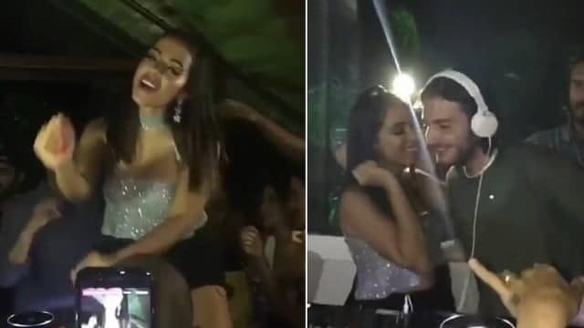 Imagem do post Anitta faz festão em sua mansão no Rio e convida Alesso, se empolga e sobe em cima da mesa