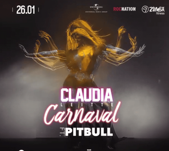 Imagem do post Claudia Leitte vai lançar novo single “Carnaval” em parceria com Pitbull pela gravadora Roc Nation