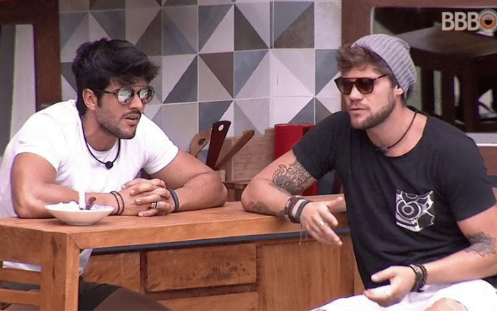 Imagem do post BBB 18: Em conversa com Breno, Lucas critica comportamento de Wagner: “É o famoso morde e assopra”