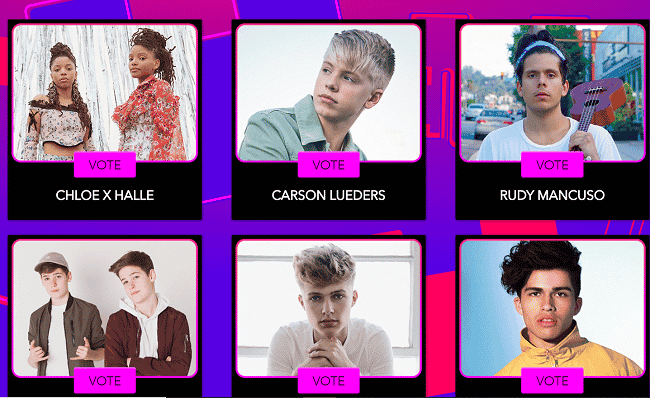 post: Radio Disney Music Awards 2018: HRVY, Alex Aiono e Rudy Mancuso concorrem na categoria Social Music Artist