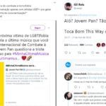 Imagem do post Jovem Pan é criticada por perguntar “se você fosse uma vítima da LGBTIfobia, qual seria a última música que você pediria?”