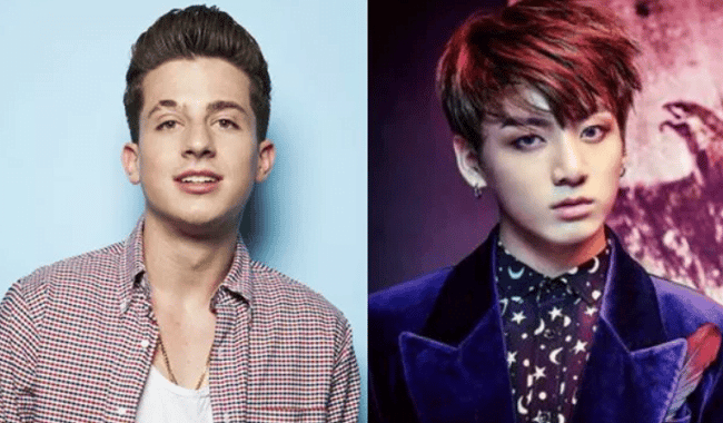 Charlie Puth pede para Jungkook do BTS olhar seu novo clipe e fãs vão a