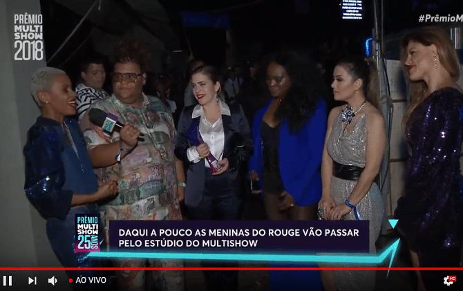 Imagem do post Prêmio Multishow 2018: Rouge ganha na categoria Melhor Grupo