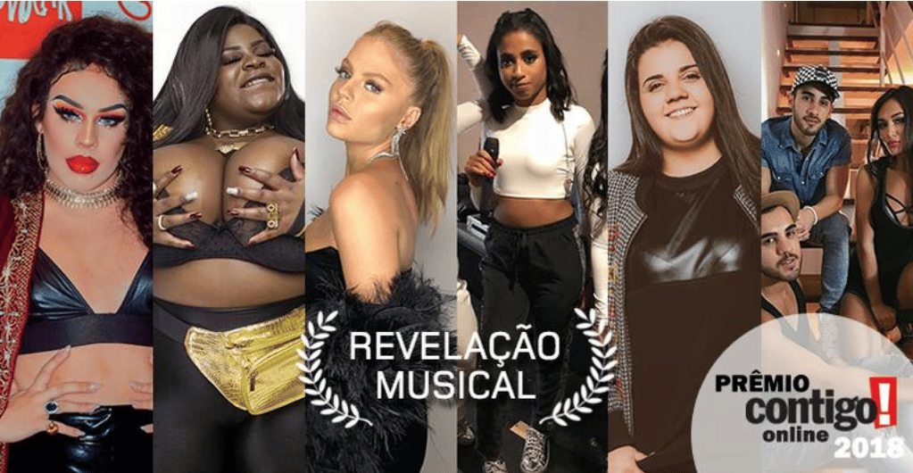 Imagem do post Prêmio Contigo 2018: Luísa Sonza, Gloria Groove e MC Loma concorrem na categoria Revelação Musical