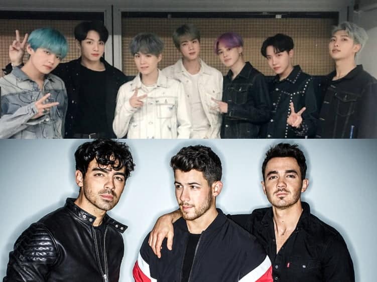 Imagem do post Jonas Brothers atinge a 2ª posição na parada Social 50 Billboard, BTS permanece firme no topo, TXT estreia no top 3!