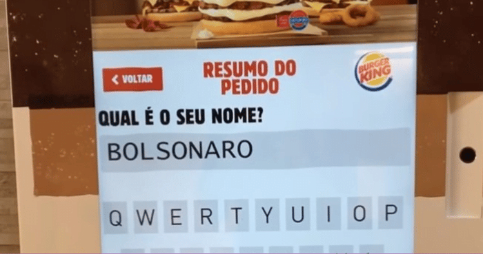 Imagem do post Fãs de Bolsonaro tentam fazer boicote ao Burger King após empresa recrutar elenco de comercial do Banco do Brasil vetado , confira!