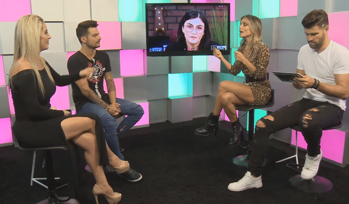 Imagem do post Treta Power Couple 2019: Eliminada, Faby bate-boca ao vivo com Tati Martins do WEBTV Brasileira, confira!