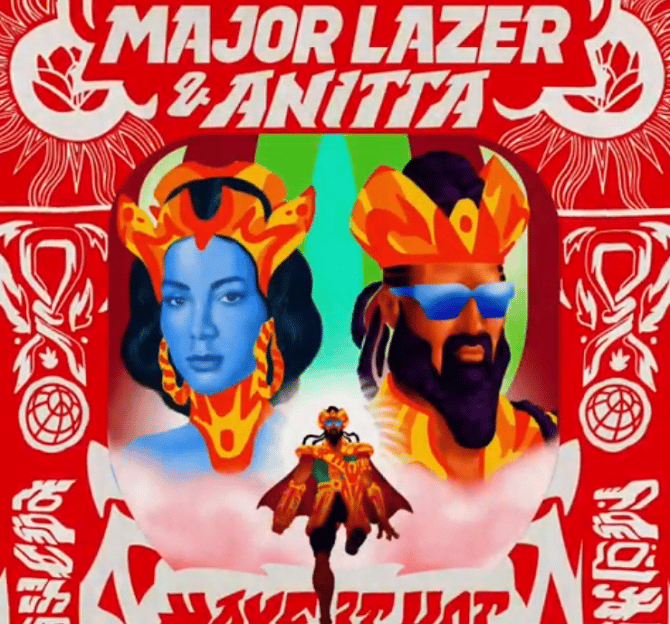 Imagem do post Major Lazer, Anitta e Diplo lançam single “Make It Hot”, ouça agora!