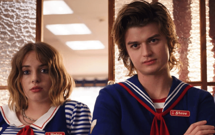 Imagem do post Stranger Things: Robin, interpretada por Maia Hawke, é a primeira personagem LGBT da série e conquista o público