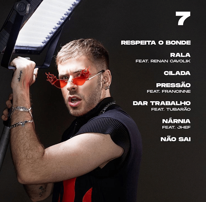 Imagem do post Escarião divulga capa e tracklist de seu novo álbum e revela feat com Francinne, confira!