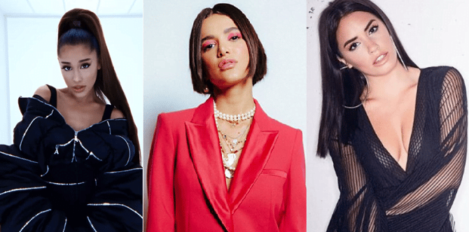 post: Ariana Grande, Manu Gavassi e Lali aparecem no top 15 da parada Billboard Social 50, veja!