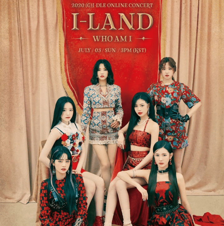 Imagem do post (G)I-DLE : Após cancelar turnê por conta da pandemia, grupo irá realizar show virtual “I-LAND: WHO AM I” no dia 5 de julho, saiba mais! 