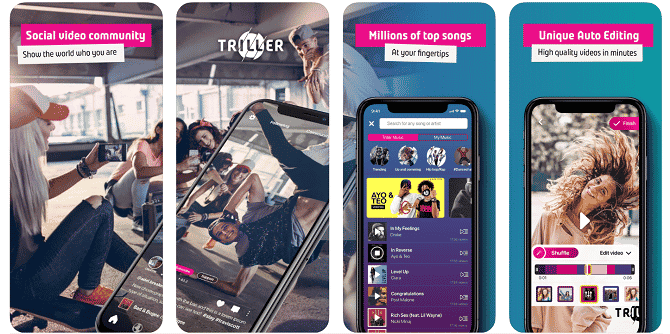 post: Triller, o novo TikTok dos americanos, se torna o app mais baixado do mundo na App Store e o segundo mais baixado no Brasil no momento, confira!