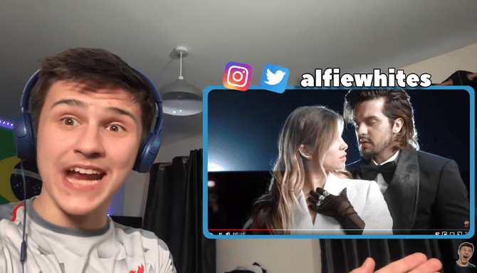 Imagem do post Conheça Alfie Whites, o youtuber britânico que tem as melhores reações aos videoclipes de brasileiros 