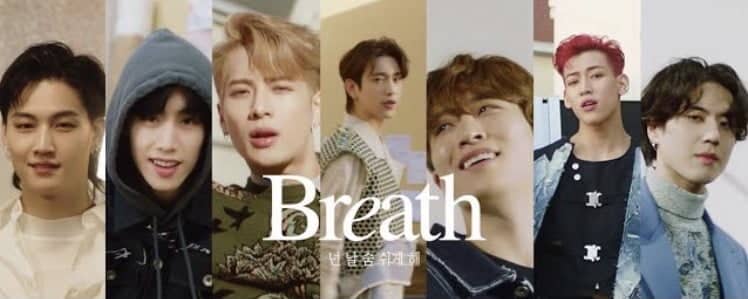 Imagem do post GOT7 lança seu novo clipe: “BREATH”