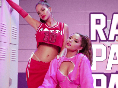 post: Becky G repete parceria com Natti Natasha com o single “Ram Pam Pam”