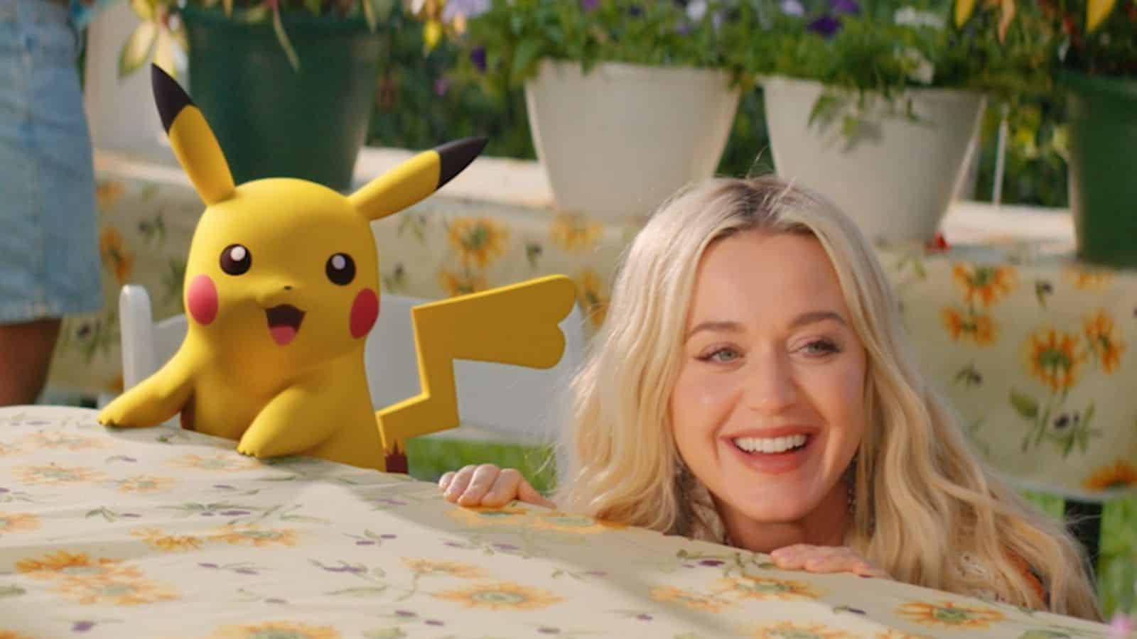 Imagem do post Katy Perry visita o passado no videoclipe de “Eletric”, single em comemoração aos 25 anos do videogame Pokémon