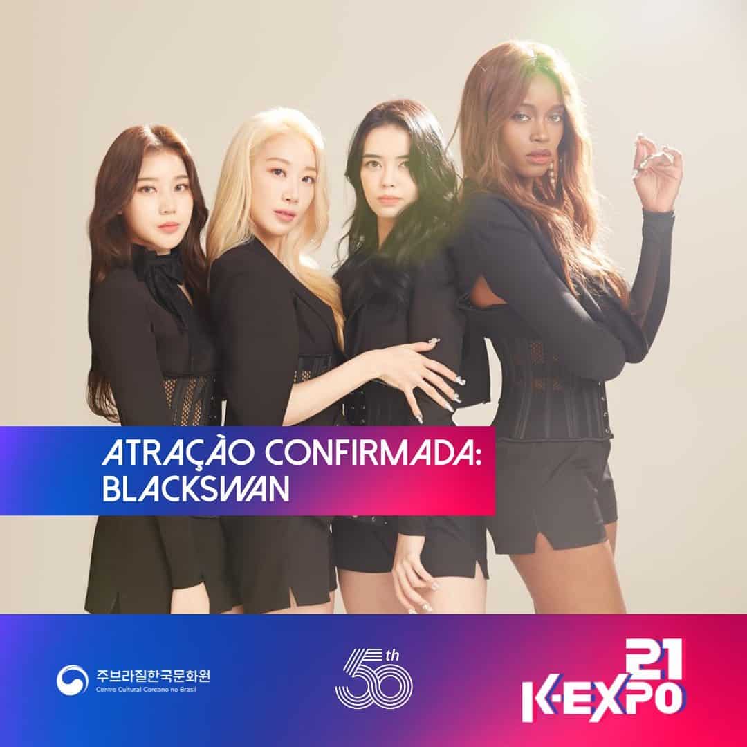 Imagem do post K-Expo 2021: grupo de K-Pop BlackSwan é atração confirmada no maior evento da Cultura Sul Coreana da América Latina