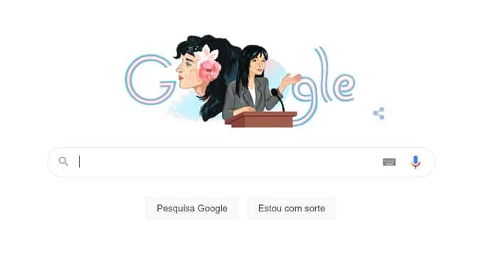 Imagem do post Janaína Dutra é homenageada pelo Google com um Doodle, saiba quem foi um dos ícones da movimento LGBT no Brasil