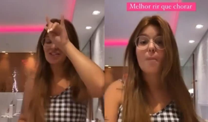 Imagem do post Após confirmar que foi traída por Bruno Magri, Viih Tube dança trend “chifre é uma coisa que coloca na cabeça” e diz que é “melhor rir que chorar” 