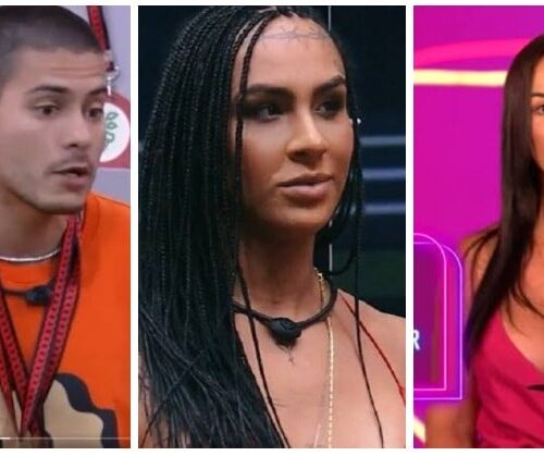 Imagem do post Enquete Uol BBB 22: Arthur, Linna e Larissa estão no paredão, saiba qual deles será eliminado!