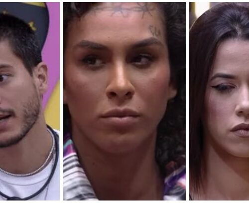 Imagem do post Enquete Uol BBB 22: Quem será eliminado no sexto paredão hoje, Arthur, Larissa ou Linn da Quebrada? Confira!