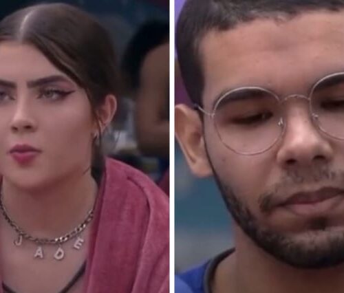 Imagem do post BBB 22: Jade Picon pega Vyni no pulo e o confronto vira meme: “mas você disse que não votava na Jessi…”