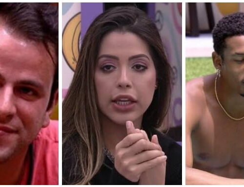 Imagem do post Enquete BBB 22: Se Gustavo, Laís e Paulo André formarem o nono paredão, quem você elimina? Vote!