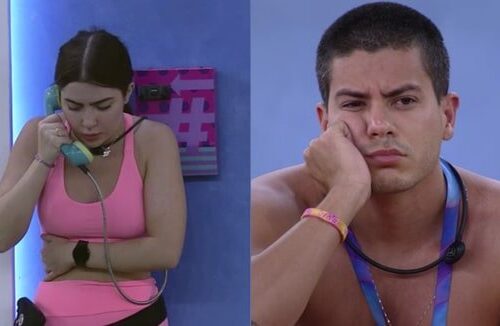 Imagem do post Enquete BBB 22: Jade Picon e Arthur Aguiar estão no sétimo paredão pelo Big Fone, qual deles você elimina? Vote!