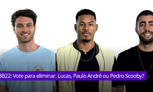 Imagem do post BBB 22: Votalhada mostra resultados gerais de enquetes sobre quem será eliminado no paredão de Lucas, Paulo André e Scooby, veja! 