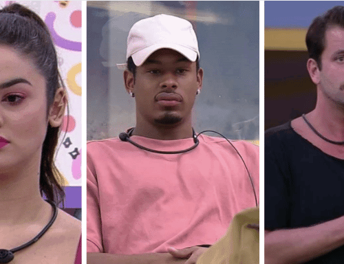 Imagem do post Enquete BBB 22: Se Eslovênia, Paulo André e Gustavo formarem o décimo paredão, quem  você elimina? Vote!