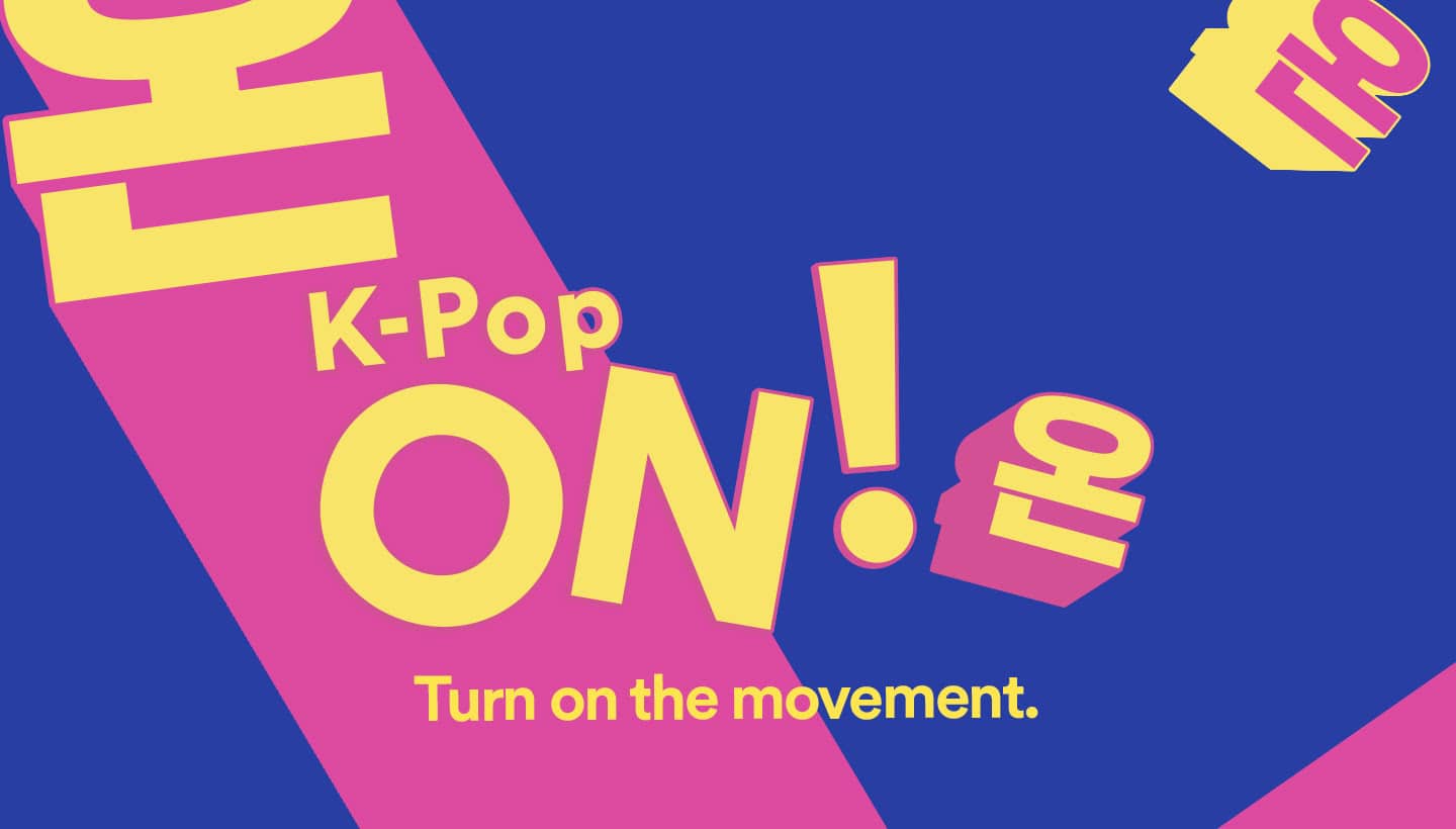 Imagem do post Spotify anuncia o relançamento global da playlist K-Pop ON! (온)