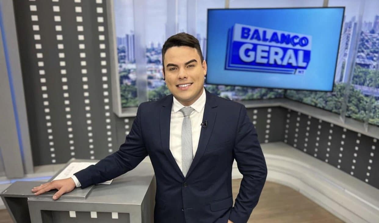 Imagem do post Com “Balanço Geral”, Wésllen Tecchio turbina audiência da Record TV no MT