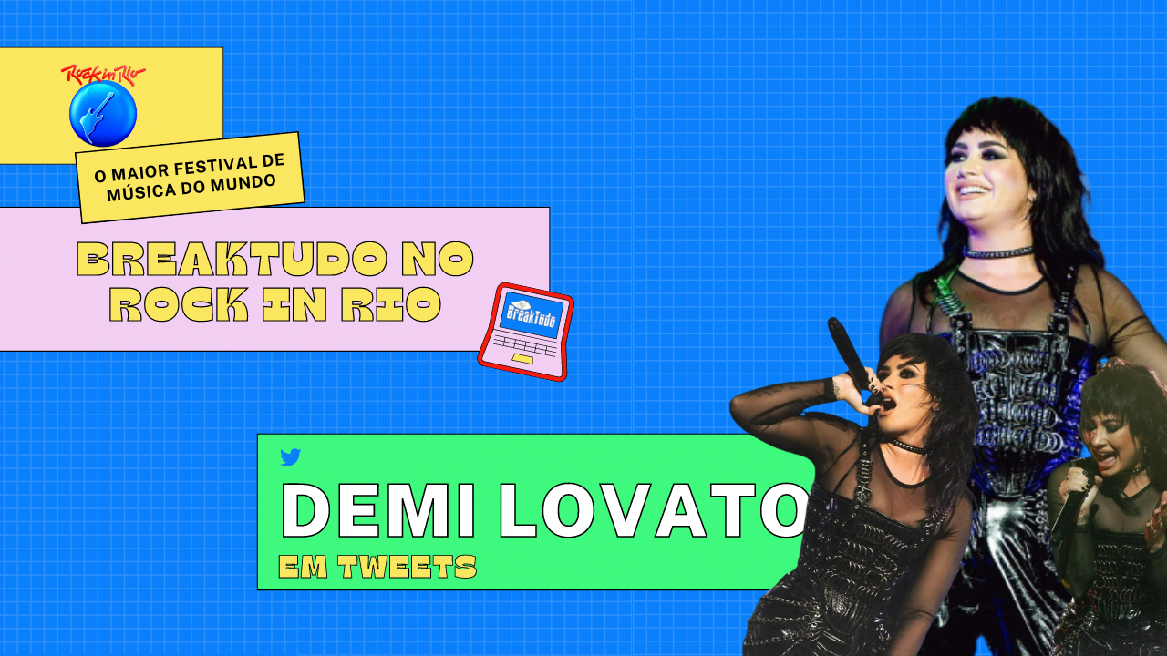 Imagem do post Rock in Rio 2022: Demi Lovato em Tweets