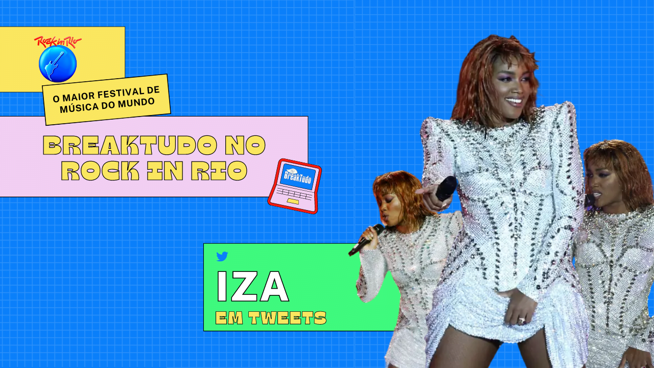 Imagem do post Rock in Rio 2022: IZA em Tweets