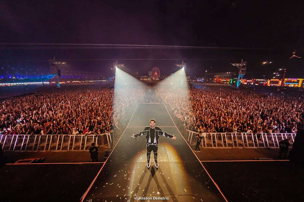 Imagem do post Rock in Rio: Alok leva produção grandiosa a mais de cem mil pessoas