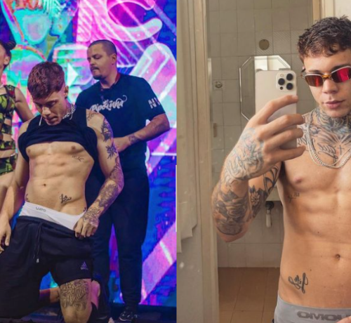 Imagem do post Conheça Jonas Kaik, dançarino da MC Pipokinha, que está bombando nas redes sociais por conta de vídeos dos shows 