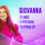 Imagem do post BBB 23: Conheça Giovanna Leão, empresária que é participante da Casa de Vidro 