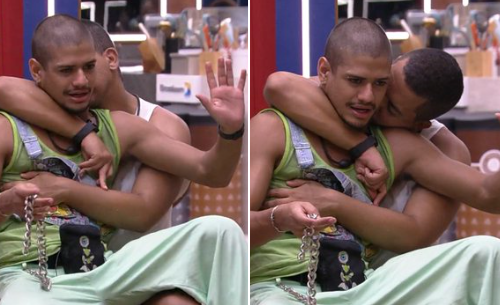 Imagem do post BBB 23 | Gabriel Santana volta a reclamar de Bruno Gaga: “quer me alisar toda festa”